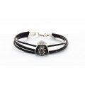 Bracelet Darth Vader cuir Star Wars